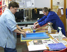 Screenprinting process